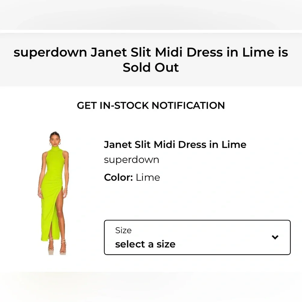Elegant Lime Green Sleeveless Dress - Picture 5 of 9